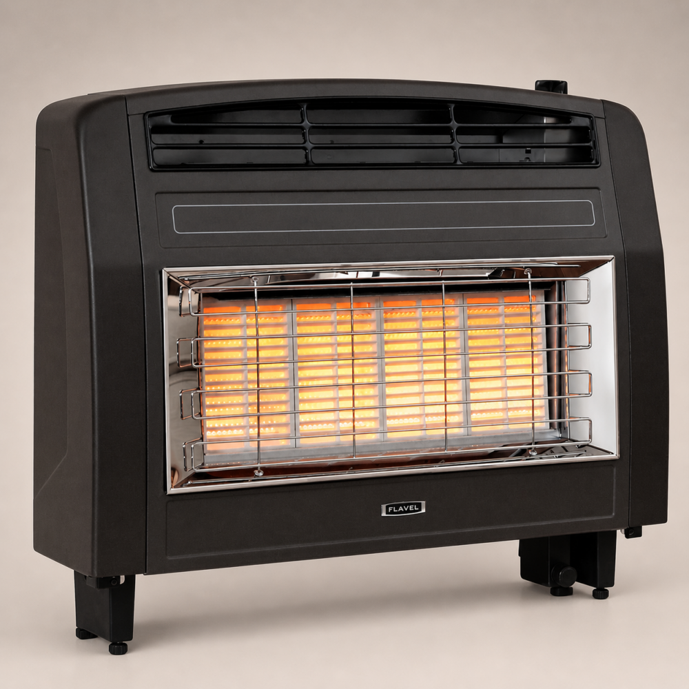 Flavel Strata Gas Fire Brown FORSB0EN – 5.2kW Outset Gas Fire