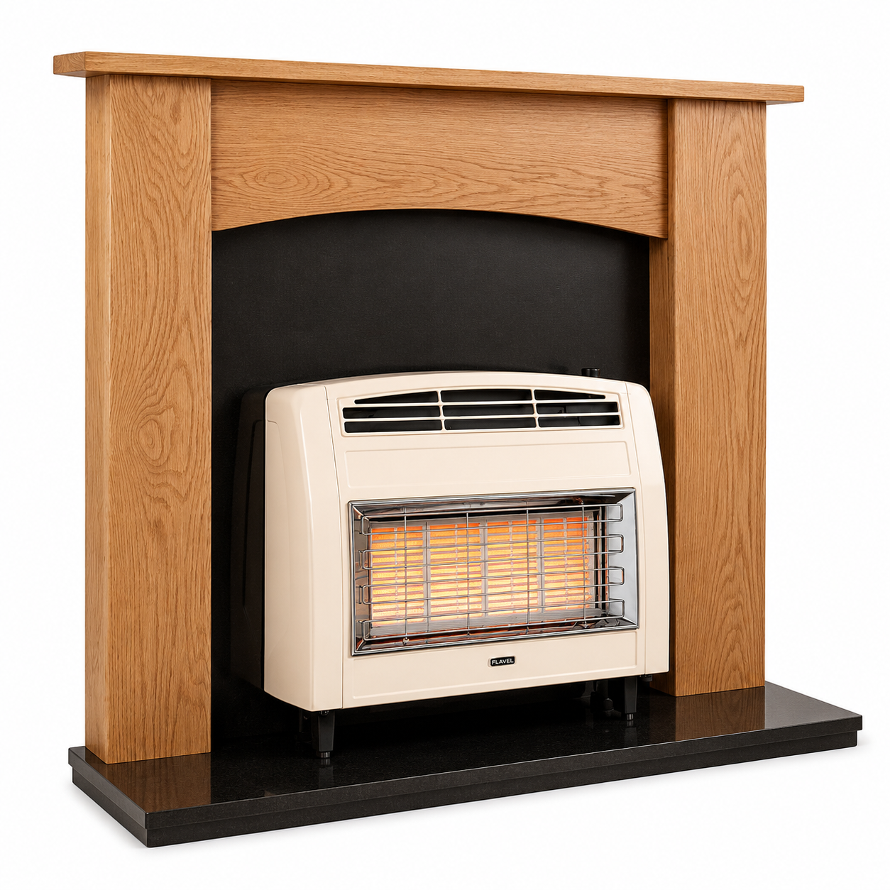 Flavel Strata Gas Fire Cream FORSC0EN – 5.2kW Outset Gas Fire - Image 5