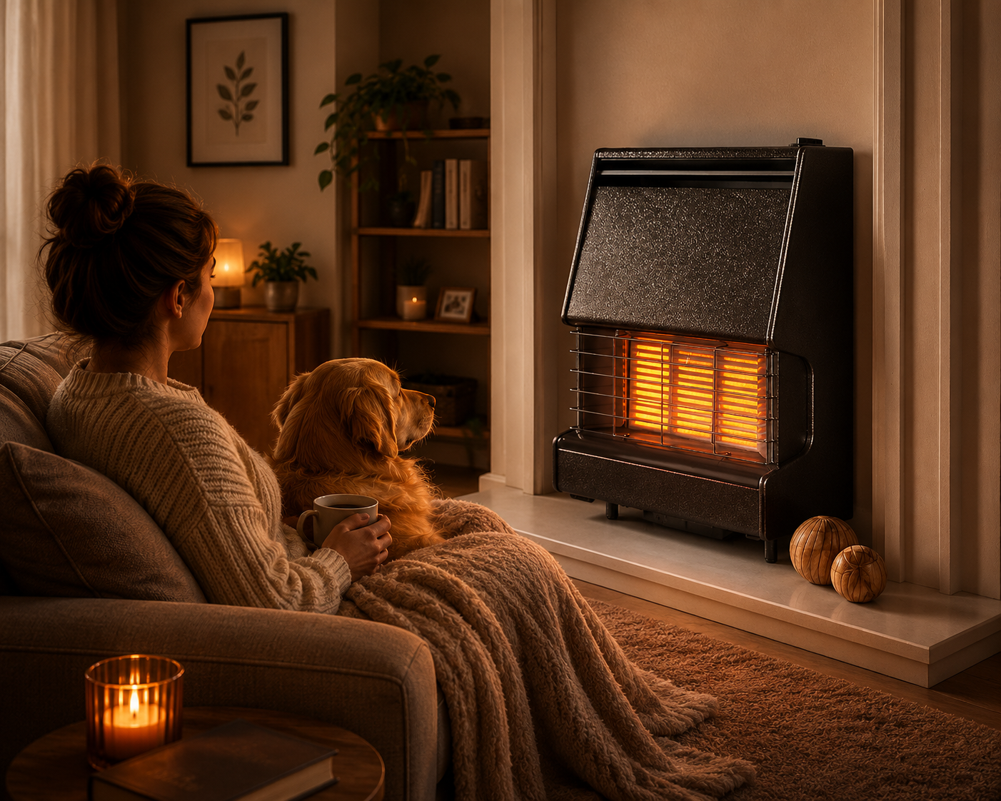 Flavel Firenza Gas Fire Black ECO-Design - Image 6