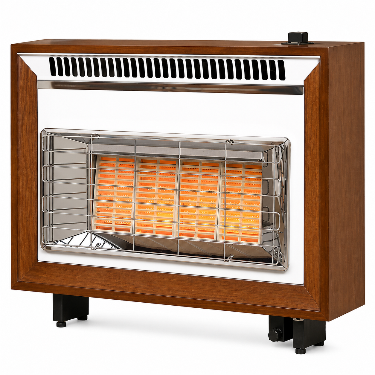 Flavel Misermatic Gas Fire Medium Oak FORMN0EN – 5.2kW Outset Gas Fire - Image 6