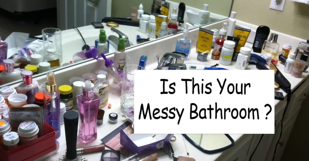 Messy Bathroom