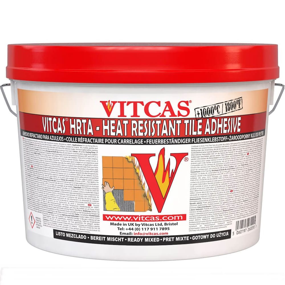 Vitcas Heat Resistant Tile Adhesive 5Kg Ready Mixed SNH