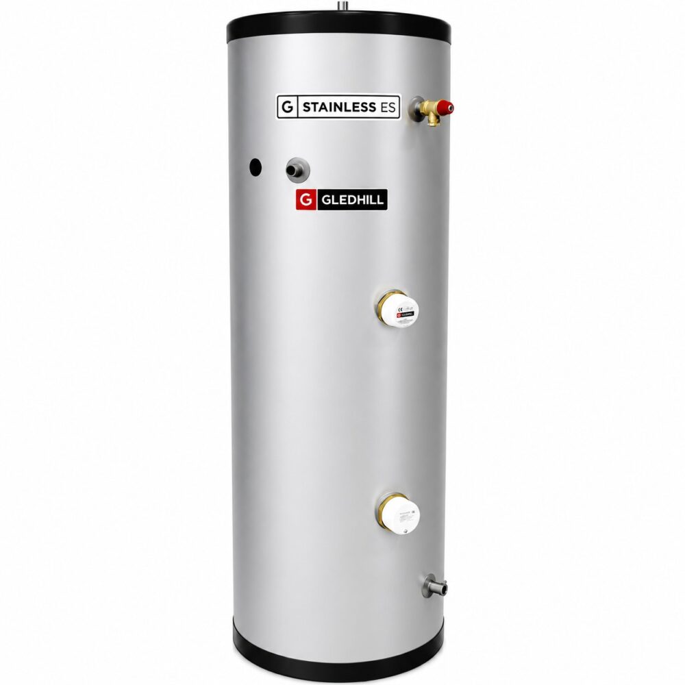Gledhill ES 120L Direct Unvented Cylinder Stainless Steel