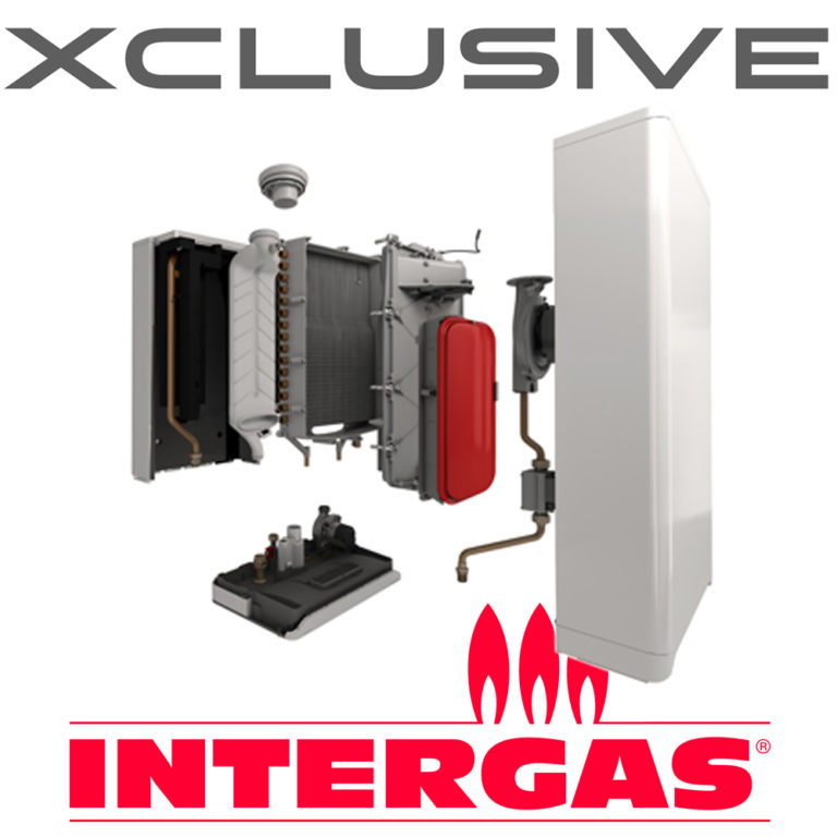 Intergas Xclusive 36KW Combi Boiler £959 +vat 10 Year Warranty