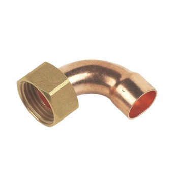22mm x 3/4 Inch Bent Tap Connector End Feed
