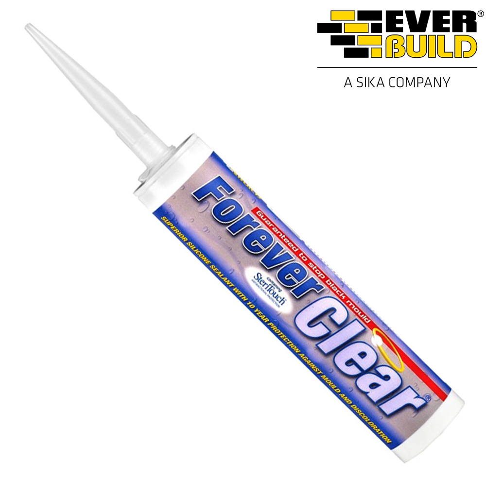 Everbuild Forever Clear Silicone Sealant - SNH