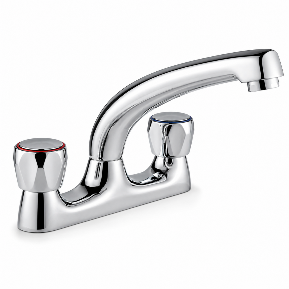 Deva VR105 Vitality Deck Mounted Sink Mixer Tap