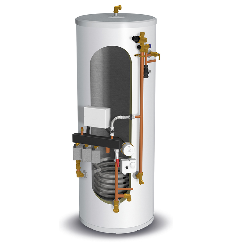 Gledhill Stainless Lite Pre-plumbed Ind300 Unvented Cylinder System 