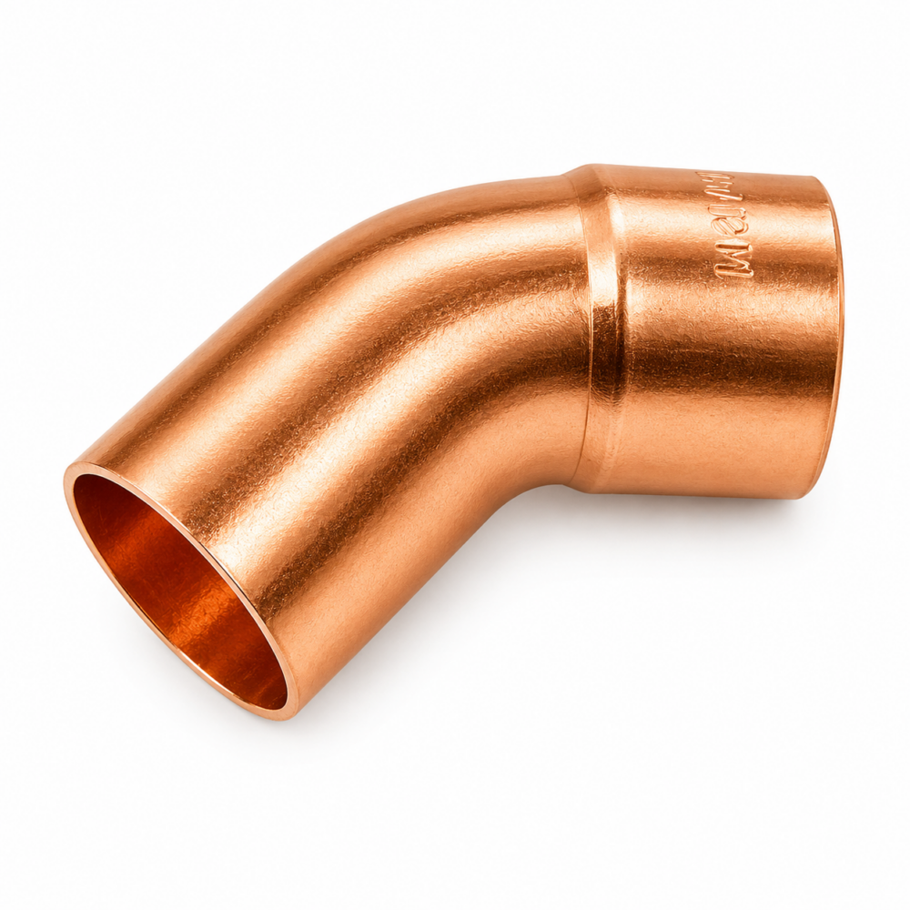15mm 45 Degree Obtuse Street Elbow End Feed