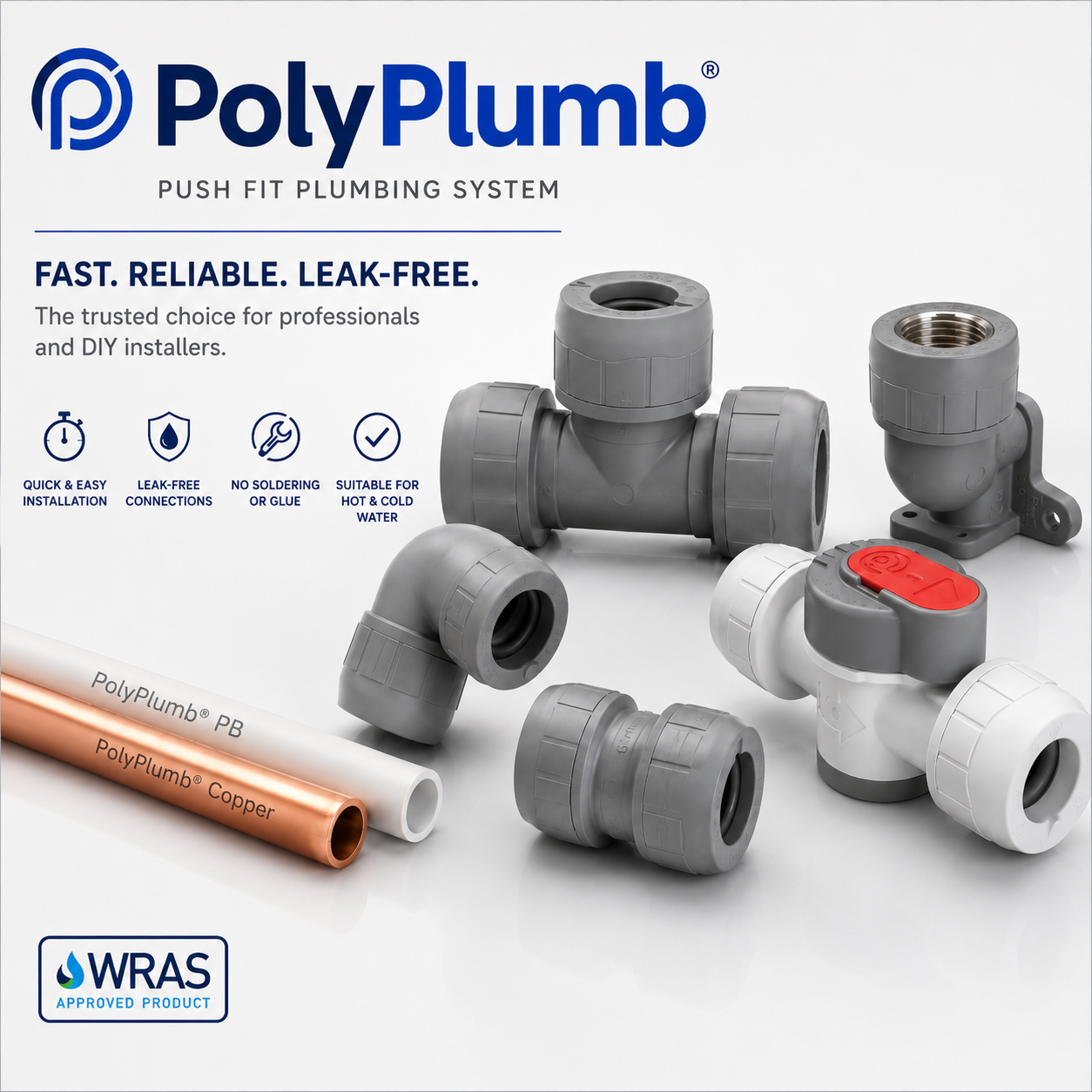 polyplumb push fit fittings