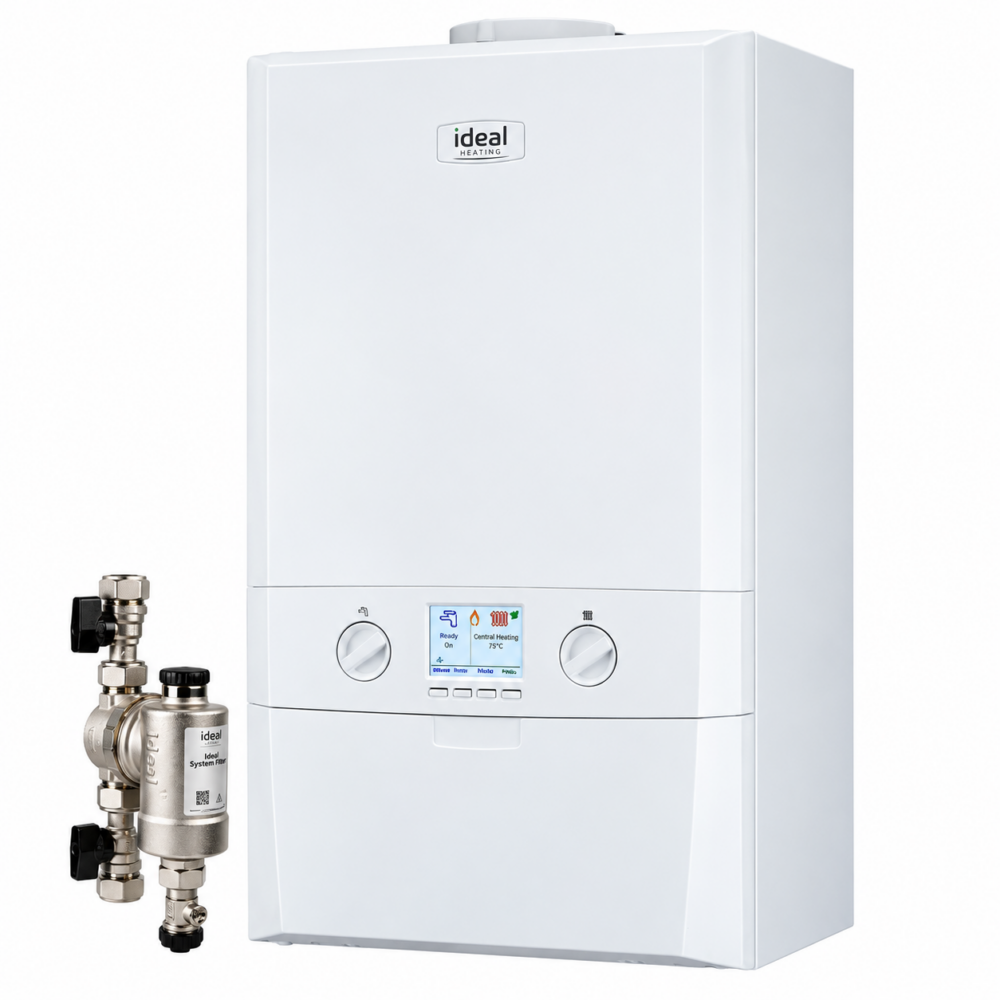 Ideal Logic Max Combi² C24 24kW boiler with system filter