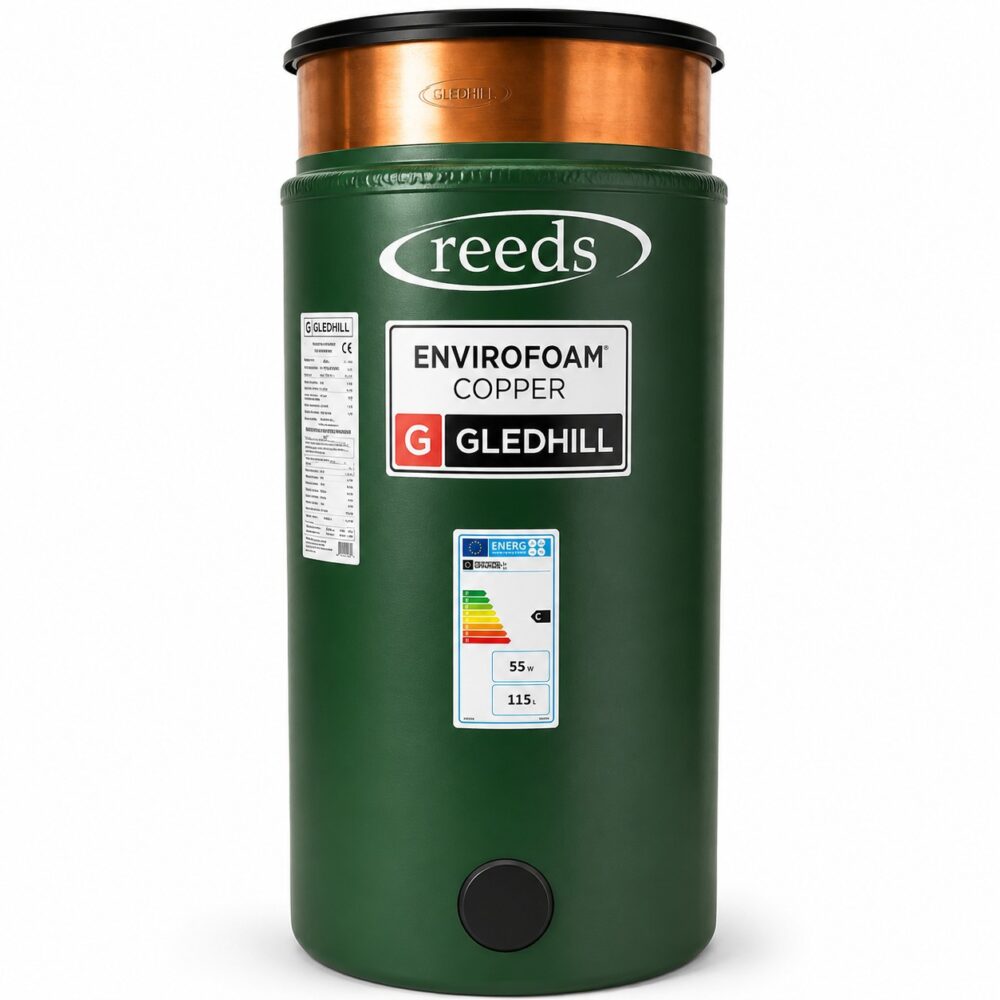 Copper cylinder Combi Tank