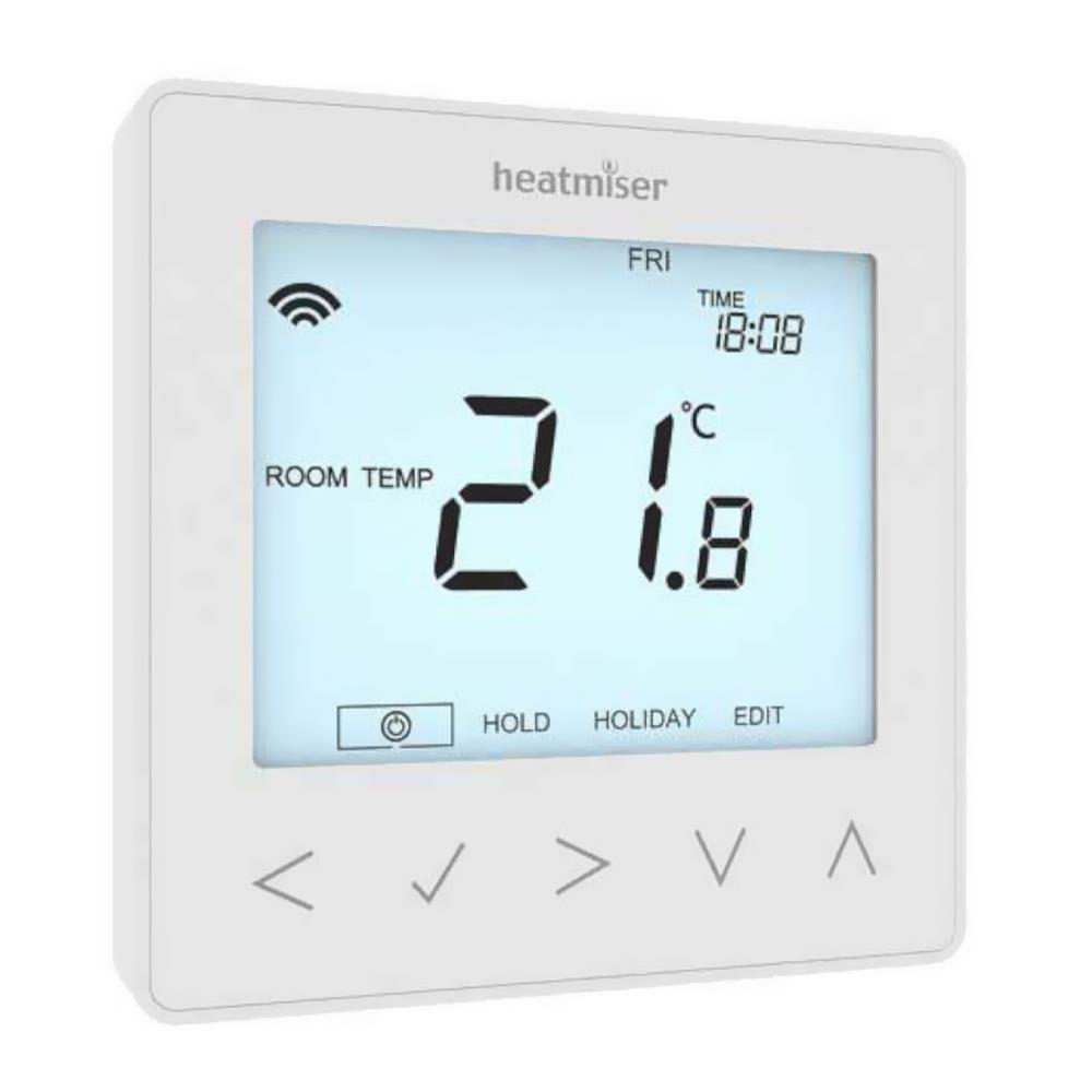 Heatmiser NeoStat Wired Smart Thermostat - White