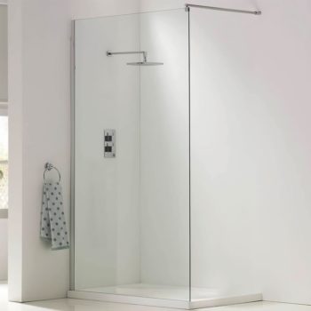 Wet Room Glass Panel 600mm