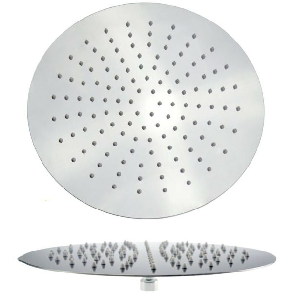 Round Slimline Shower Head 200mm