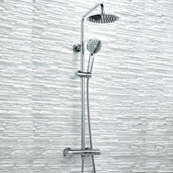 Scudo Serena Round Bar Shower Kit