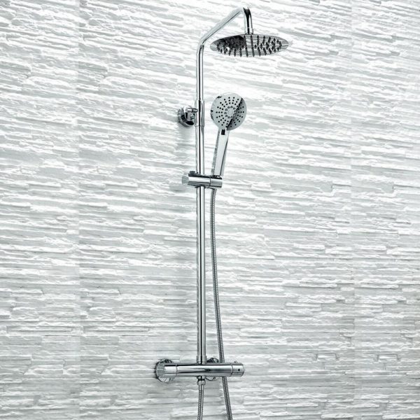 Scudo Serena Round Bar Shower Kit