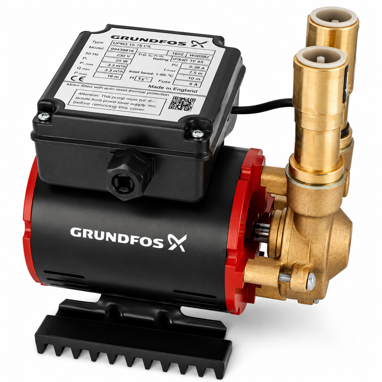 Grundfos Amazon SSP-2.0 B 2 Bar Single Shower Pump