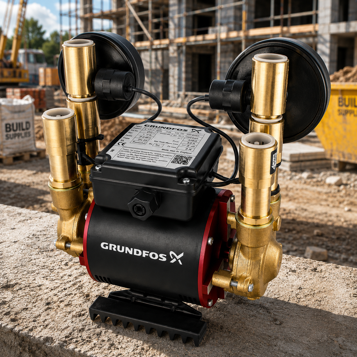 Grundfos Amazon 3 Bar Twin Universal Pump STN 3.0 B - Image 3