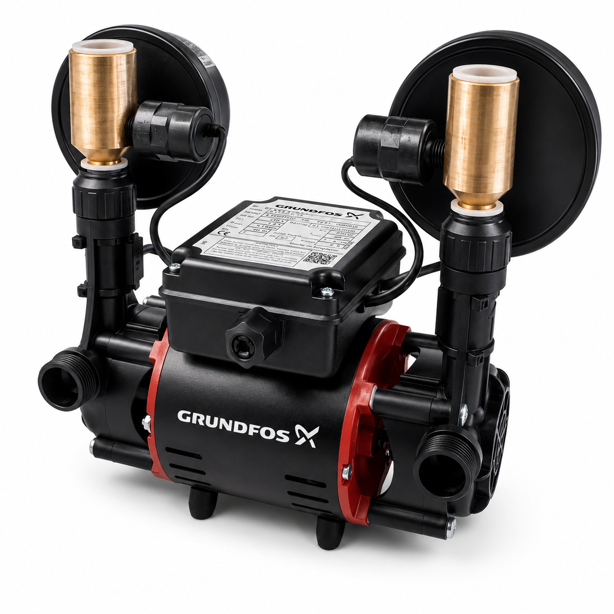 Grundfos STR2-2.0 CN Universal Twin Shower Pump 2 Bar