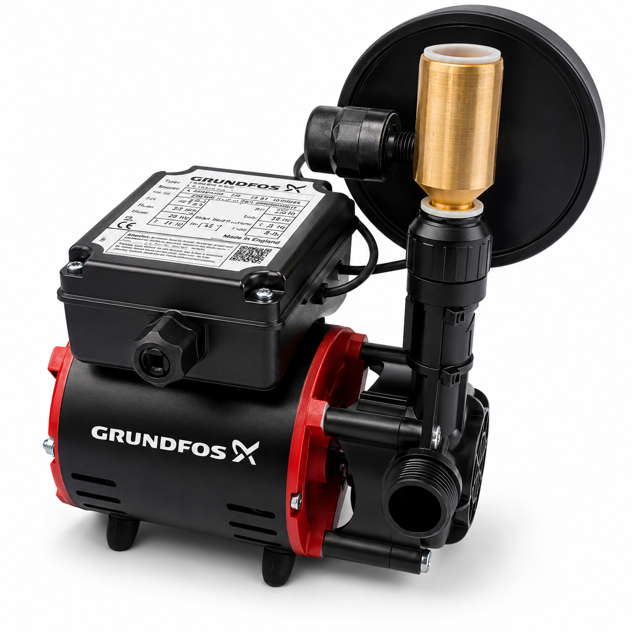 Grundfos SSR2-2.0 CN Universal Single Shower Pump 2 Bar