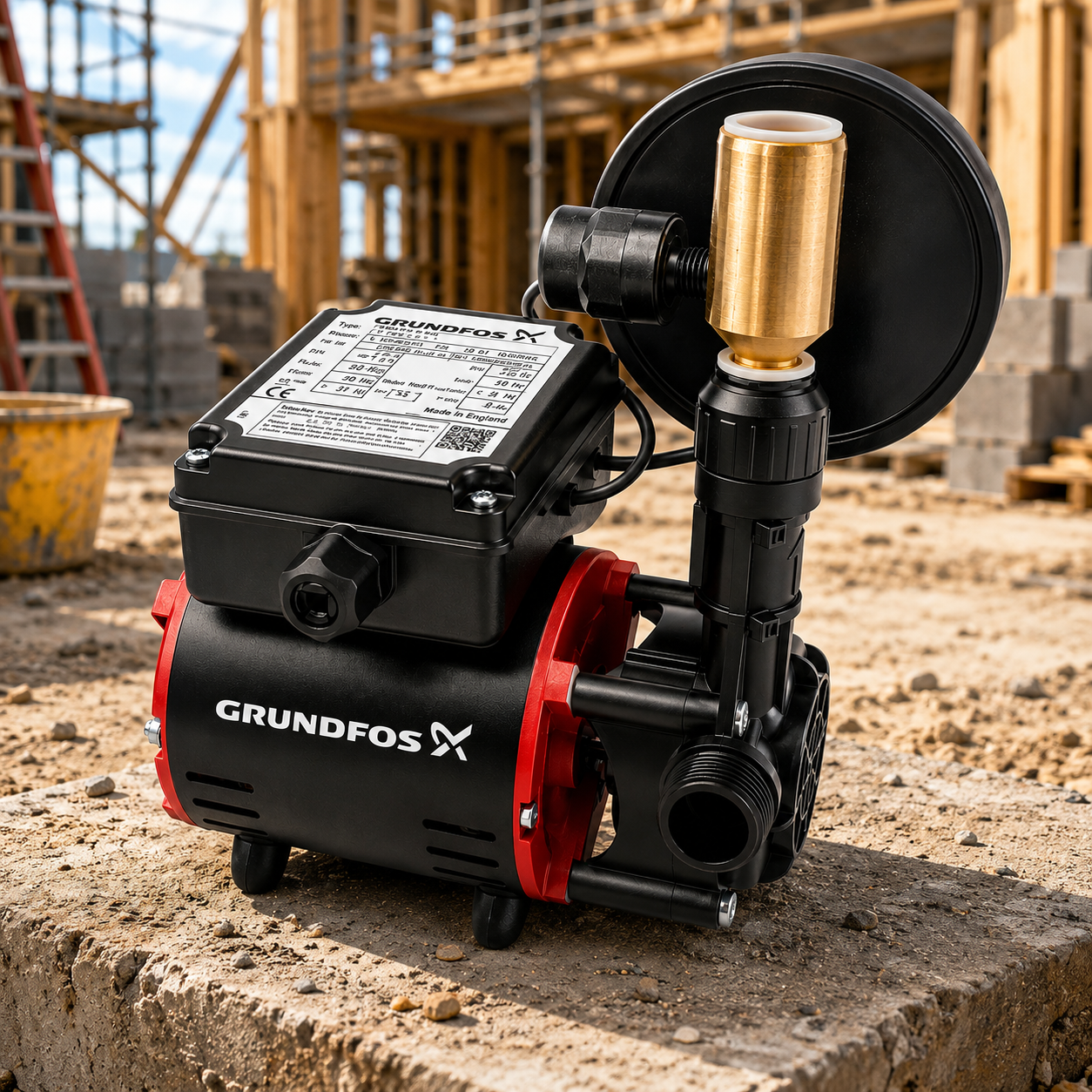 Grundfos 2 Bar Universal Twin Pump SSR2-2 CN - Image 3