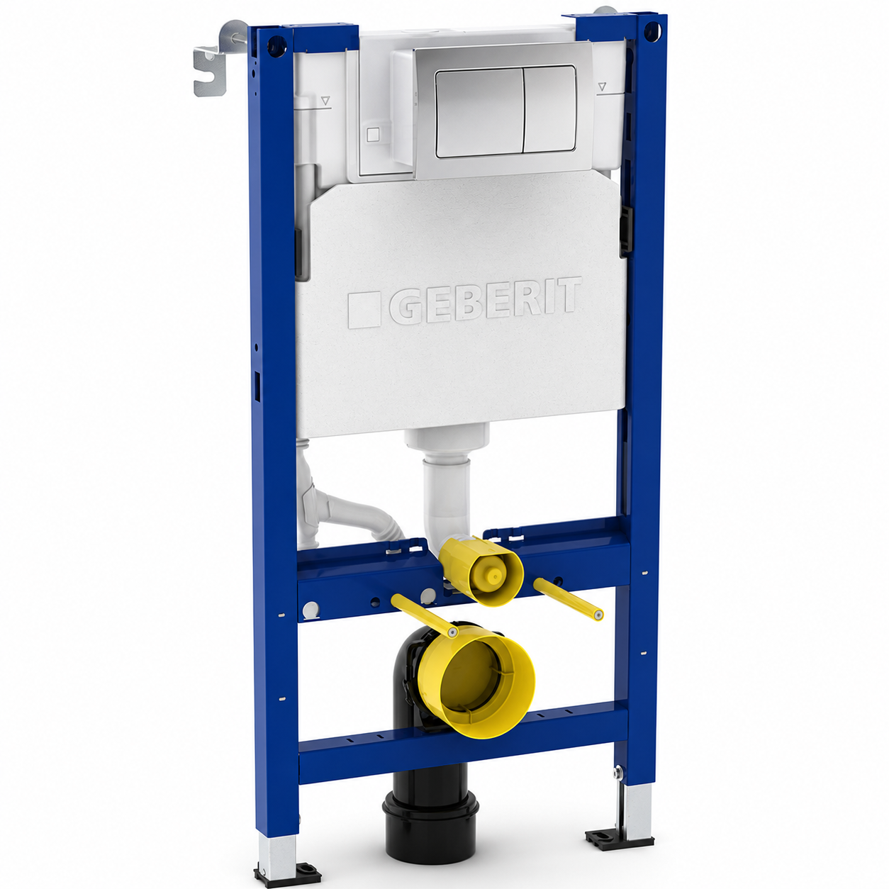 Geberit Duofix 980mm WC Frame & Square Plate | SNH