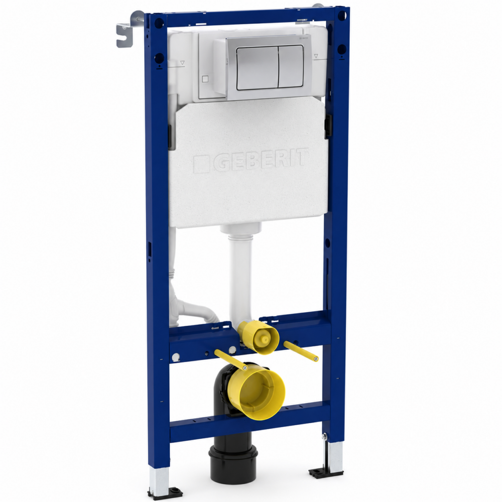 Geberit Duofix 1120mm WC Frame & Square Plate