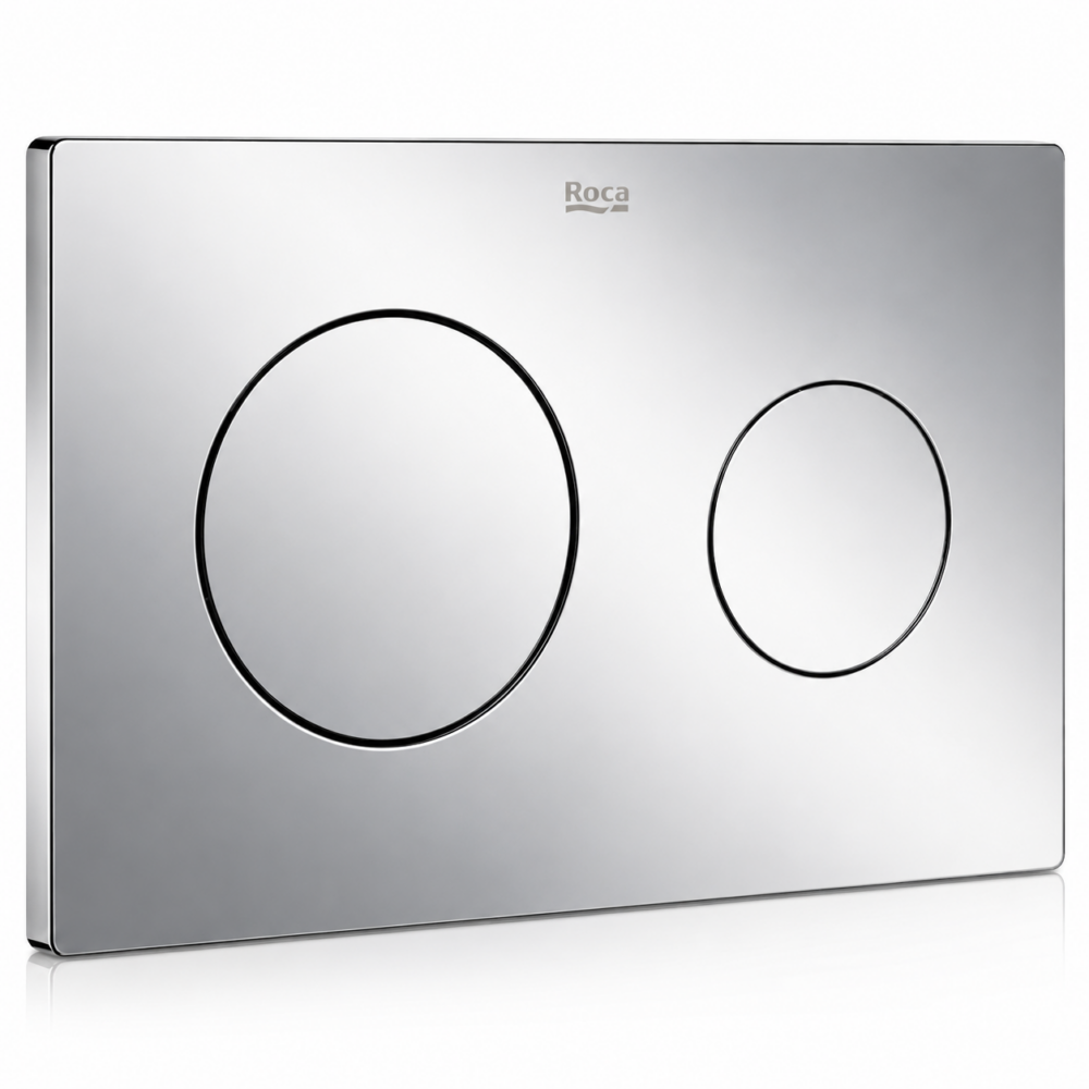 Roca Duplo One PL10 chrome flush plate