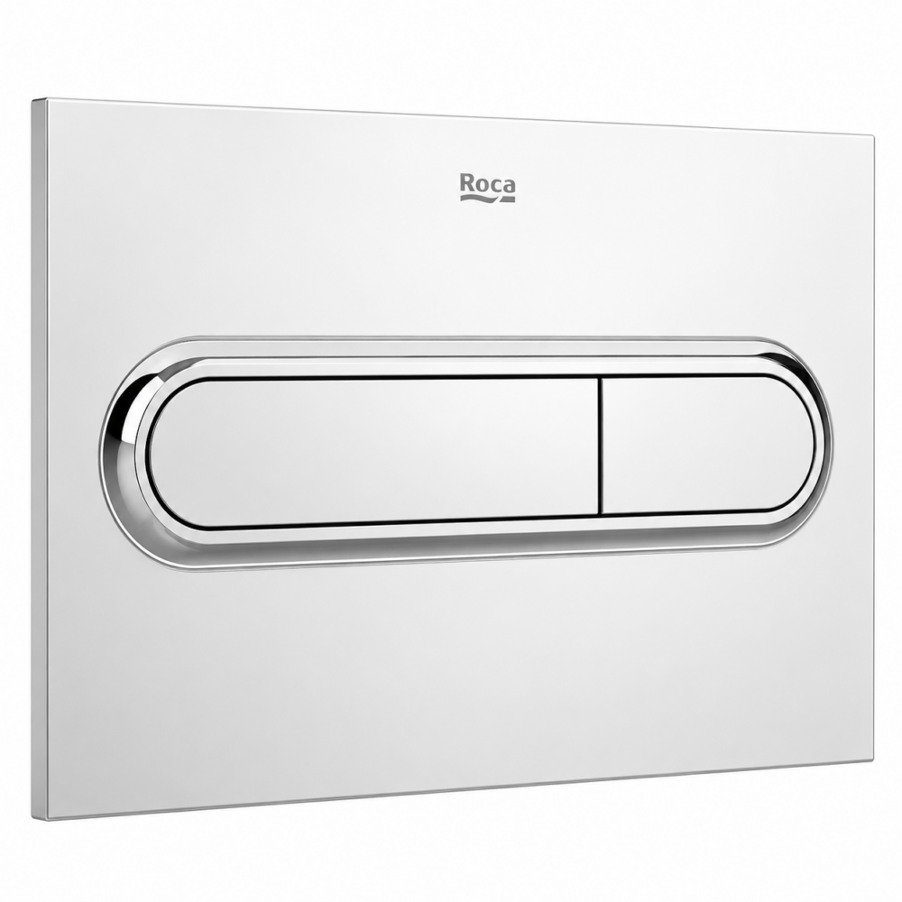 Roca Duplo One PL1 Chrome Flush Plate