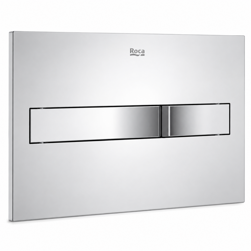 Roca Duplo One PL2 chrome flush plate