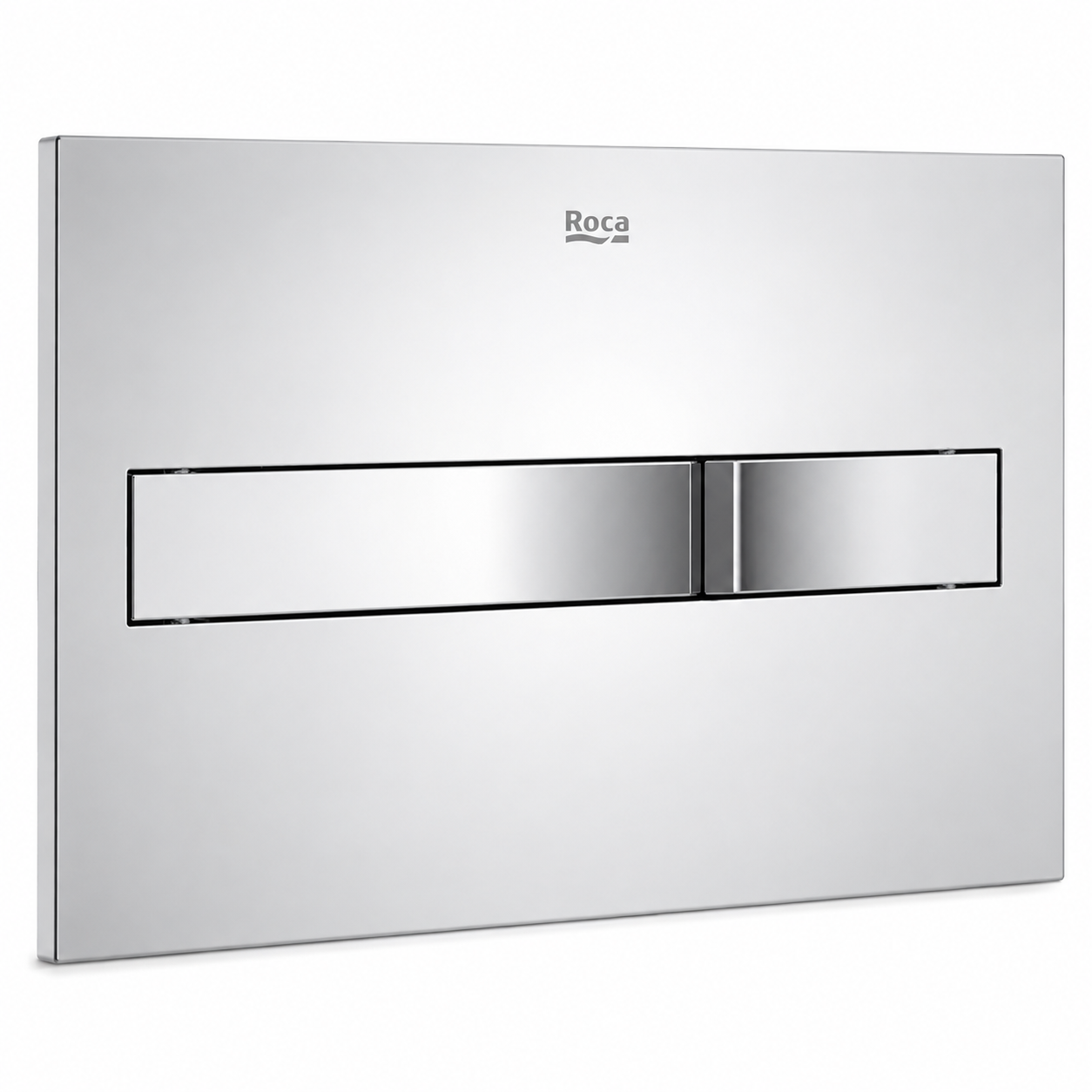 Roca Duplo One PL2 chrome flush plate