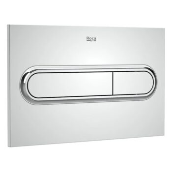 roca PL1 Dual Flush Plate Chrome