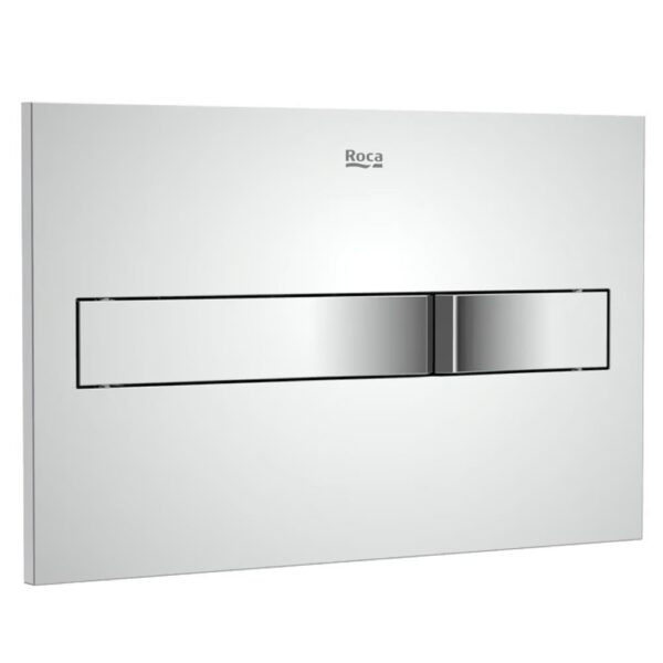 Roca PL2 Dual Flush Plate Chrome