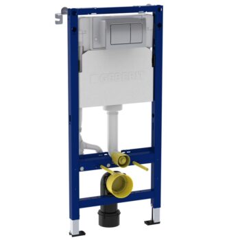 Geberit Duofix 1120mm Wall Hung WC Frame Square Flush Plate