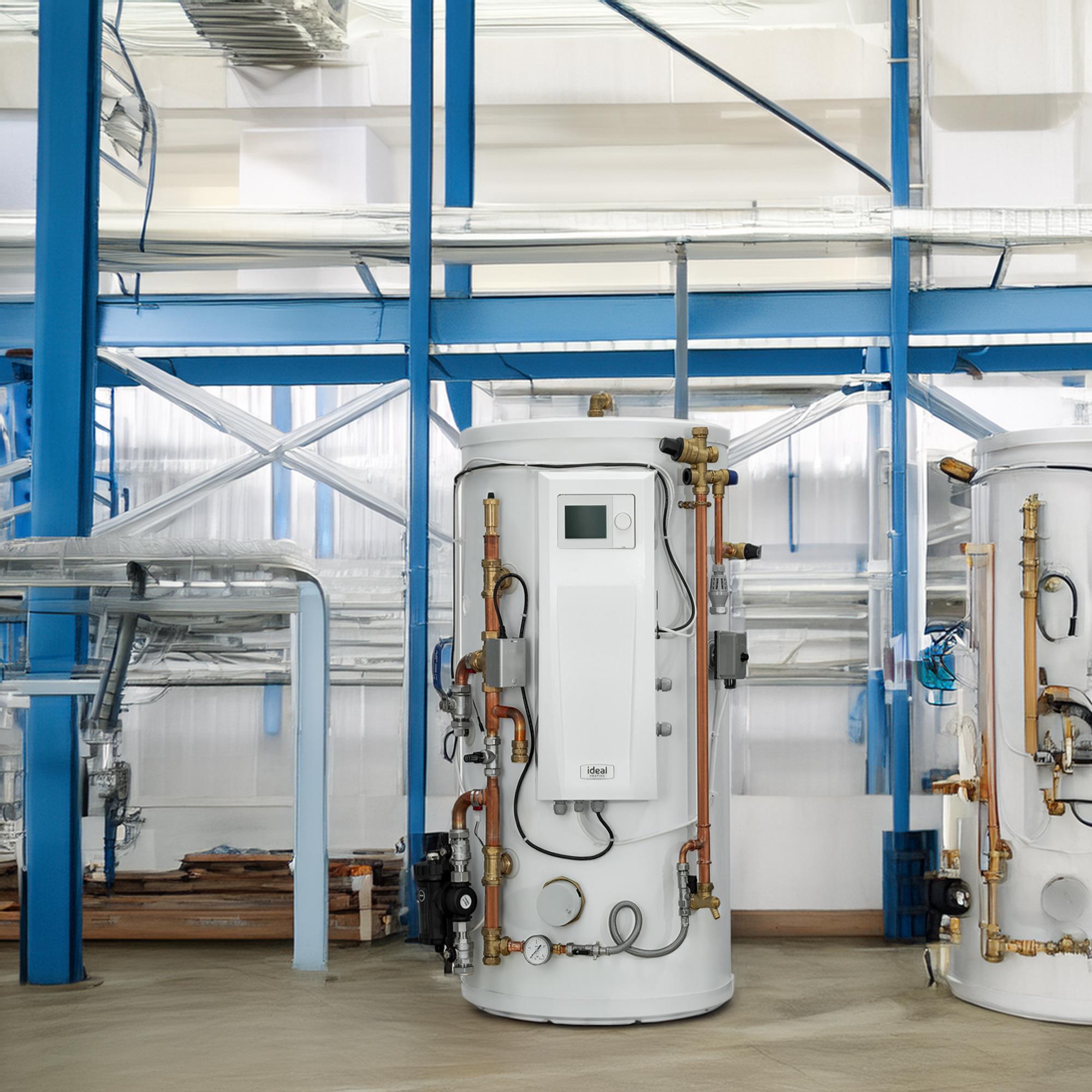 Ideal Logic Air 180L Slimeline Heat Pump Pre Plumbed 1 Zone - Image 2