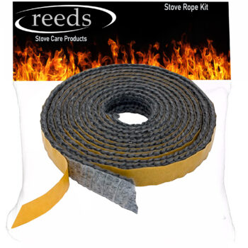 Flat Stove Rope 10mm Self Adhesive