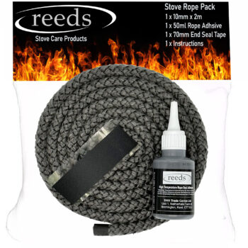 10mm Black Stove Rope Medium