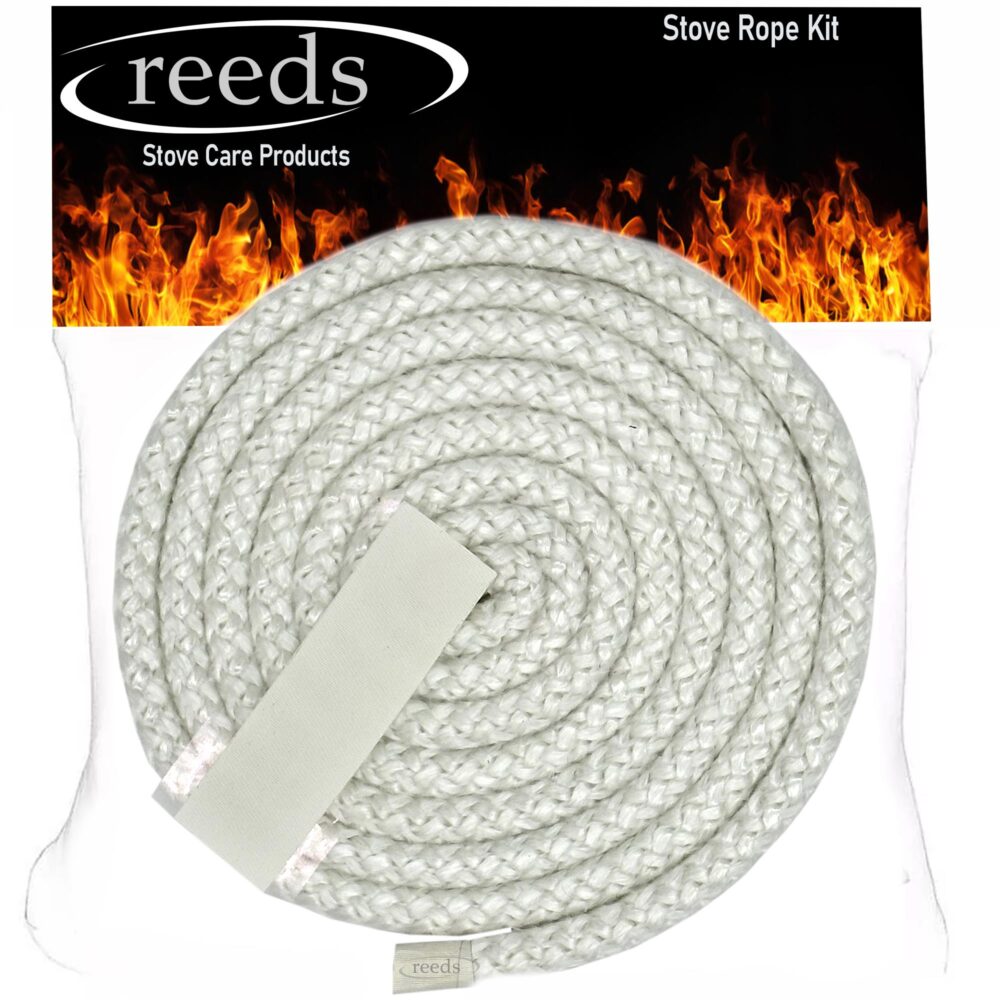 25mm White Stove Rope Medium