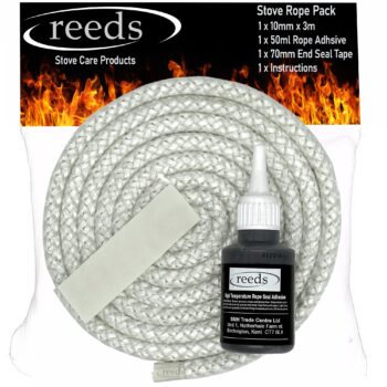 9mm White Stove Rope