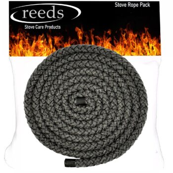 12mm Black Stove Rope Medium