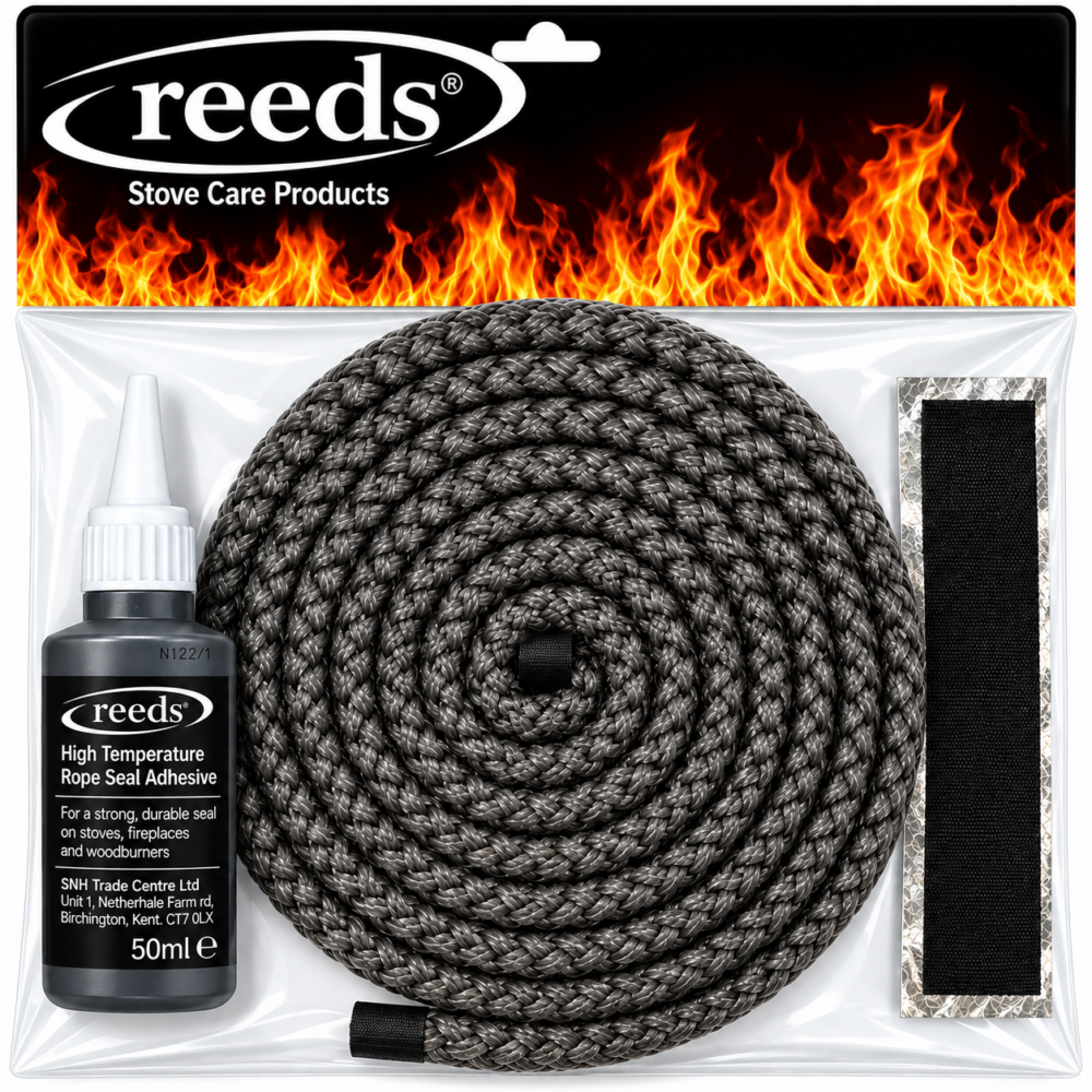 reeds black stove rope kit