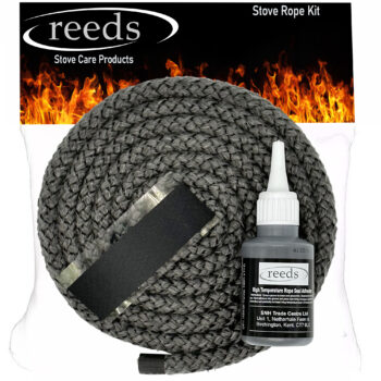 8mm Black Stove Rope Medium