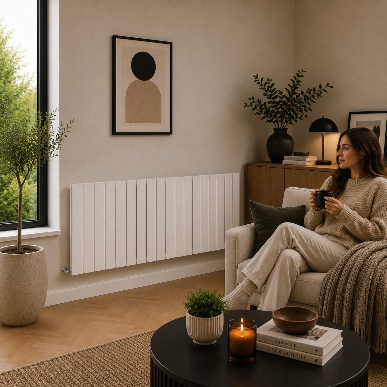 Rad147 Radiator K Rad Boston 600H x 1470W Single Radiator White - SNH Tradecentre