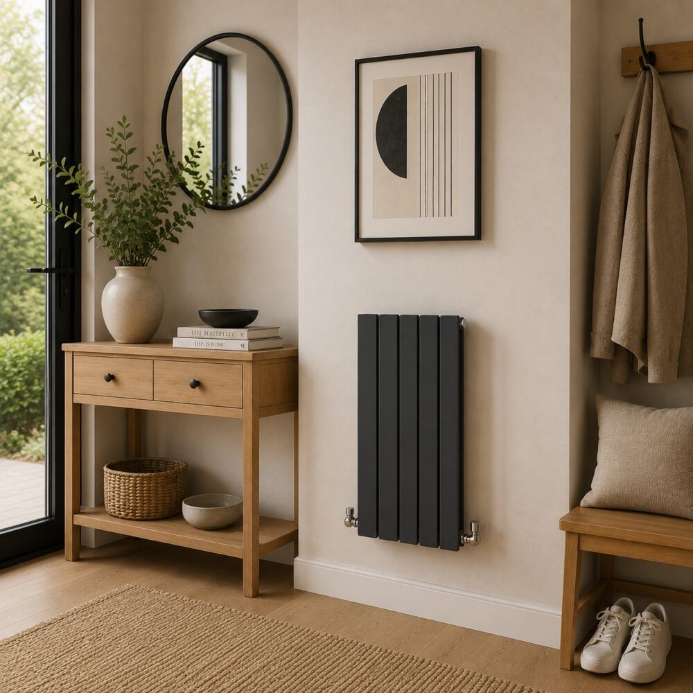 Boston 600H x 420W Double Radiator Anthracite