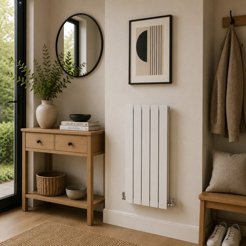Boston 600H x 420W Single Radiator White