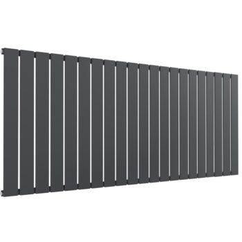 K Rad Boston 600H x 1470W Single Radiator Textured Grey