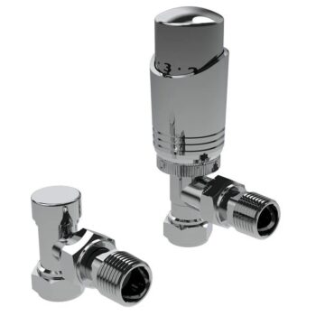 Design Chrome Twin TRV Pack Angled