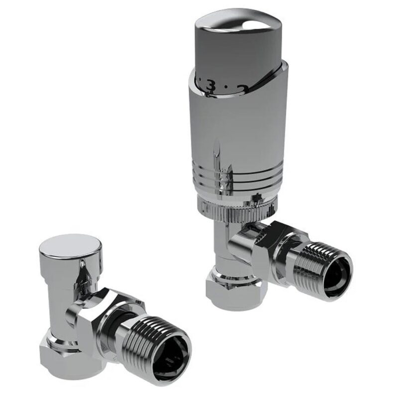 Design Chrome Twin TRV Pack Angled