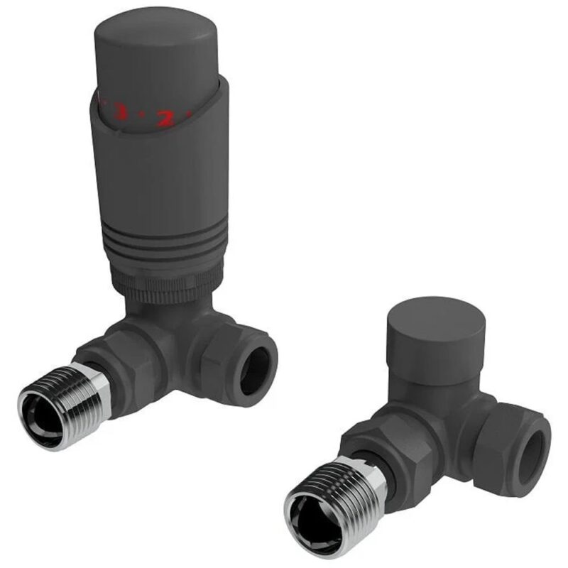 Design Anthracite Twin TRV Pack Corner